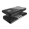 iPhone 14 Pro Cover 3 Stripes Booklet Case Black White