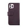 iPhone 14 Pro Cover Genuine Leather Card Slot Purple