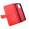 iPhone 14 Pro Cover Genuine Leather Card Slot Red