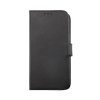 iPhone 14 Pro Cover Genuine Leather Card Slot Black