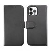 iPhone 14 Pro Cover Detachable Wallet Case Black