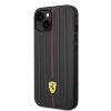iPhone 14 Case Embossed Stripes Red