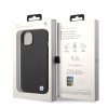 iPhone 14 Case Hot Stamp Metal Logo Black