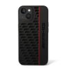 iPhone 14 Case Liquid Silicone Carbon Pattern Black