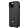 iPhone 14 Case Quilted Nylon Puffy Case Ikonik Pin Black