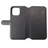 iPhone 15 Pro Max Cover Detachable Wallet Case Black