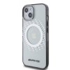 iPhone 15 Case Rhombus Pattern MagSafe AMG Transparent