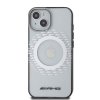 iPhone 15 Case Rhombus Pattern MagSafe AMG Transparent