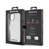 iPhone 15 Case Rhombus Pattern MagSafe AMG Transparent