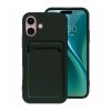 iPhone 16 Case Card Holder Green