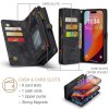 iPhone 16 Pro Cover 008 Series Detachable Case Black