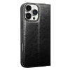 iPhone 16 Pro Cover Genuine Leather Black
