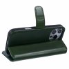 iPhone 16 Pro Max Cover Essential Leather Juniper Green
