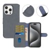 iPhone 16 Pro Max Cover Detachable Wallet Case Blue