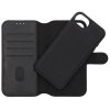 iPhone 16e/17e Cover Detachable Wallet Case Black