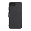 iPhone 16e/17e Cover Detachable Wallet Case Black