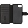 iPhone 16e/17e Cover Detachable Wallet Case Black