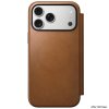 iPhone 17 Pro Max Cover Modern Leather Folio English Tan