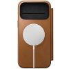 iPhone 17 Pro Max Cover Modern Leather Folio English Tan