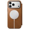 iPhone 17 Pro Max Cover Modern Leather Folio English Tan