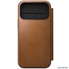 iPhone 17 Pro Max Cover Modern Leather Folio English Tan