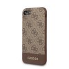 iPhone 7/8/SE Case Stripe Cover Brown