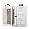 iPhone 7/8/SE Case Stripe Cover Brown