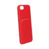 iPhone 7/8/SE Case Card Holder Red