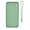 iPhone X/iPhone Xs Case with Ringholder Green