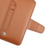iPhone X/iPhone Xs Cover Foldable Card Slot Brown