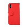 iPhone X/iPhone Xs Cover Genuine Leather Red
