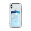 iPhone X/iPhone Xs Case Card Holder Shockproof Transparent