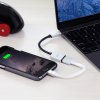 Adapter USB-C to USB AluCable Black Silver