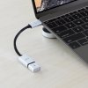 Adapter USB-C to USB AluCable Black Silver