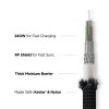 Cable Kevlar USB-C 1.5m Carbide
