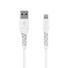 Cable Liquid Silicone USB-A/Lightning 1.2m White