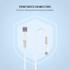 Cable Liquid Silicone USB-A/Lightning 1.2m White