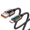 Cable U78 Display USB-A/USB-C 1.2 m White