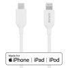 Cable USB-C Cable with Lightning Connector 1m White