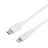 Cable USB-C Cable with Lightning Connector 1m White