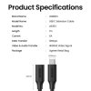 Cable USB-C Extension 100W 4K 1m