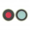 Camera lenses with frame for iPhone 17 - Green