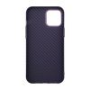 iPhone 12 Pro Max Case Carbon Fiber Pattern Purple