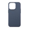 iPhone 14 Pro Case Carbon Fiber Pattern Blue