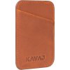 Card holder Genuine Leather MagSafe Brown