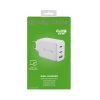 Charger TC3GAN65W 2xUSB-C/USB-A GaN 65W White