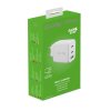 Charger TC3GAN65W 2xUSB-C/USB-A GaN 65W White