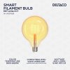 LED Bulb Filament E27 WiFi G125 5.5W