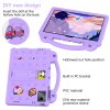 Lenovo Tab M11 TB330 Case for Kids Stickers Purple