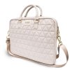 MacBook Bag 15 inch Quilted Pink